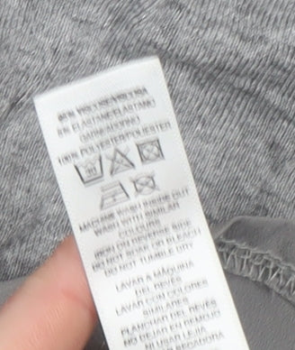 Savida Women's Grey Short Sleeve Jersey T-Shirt Size 12