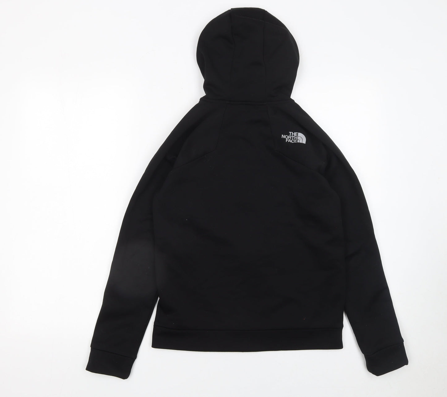 The North Face Boys Black Full Zip Hoodie Size L Outdoor Fleece