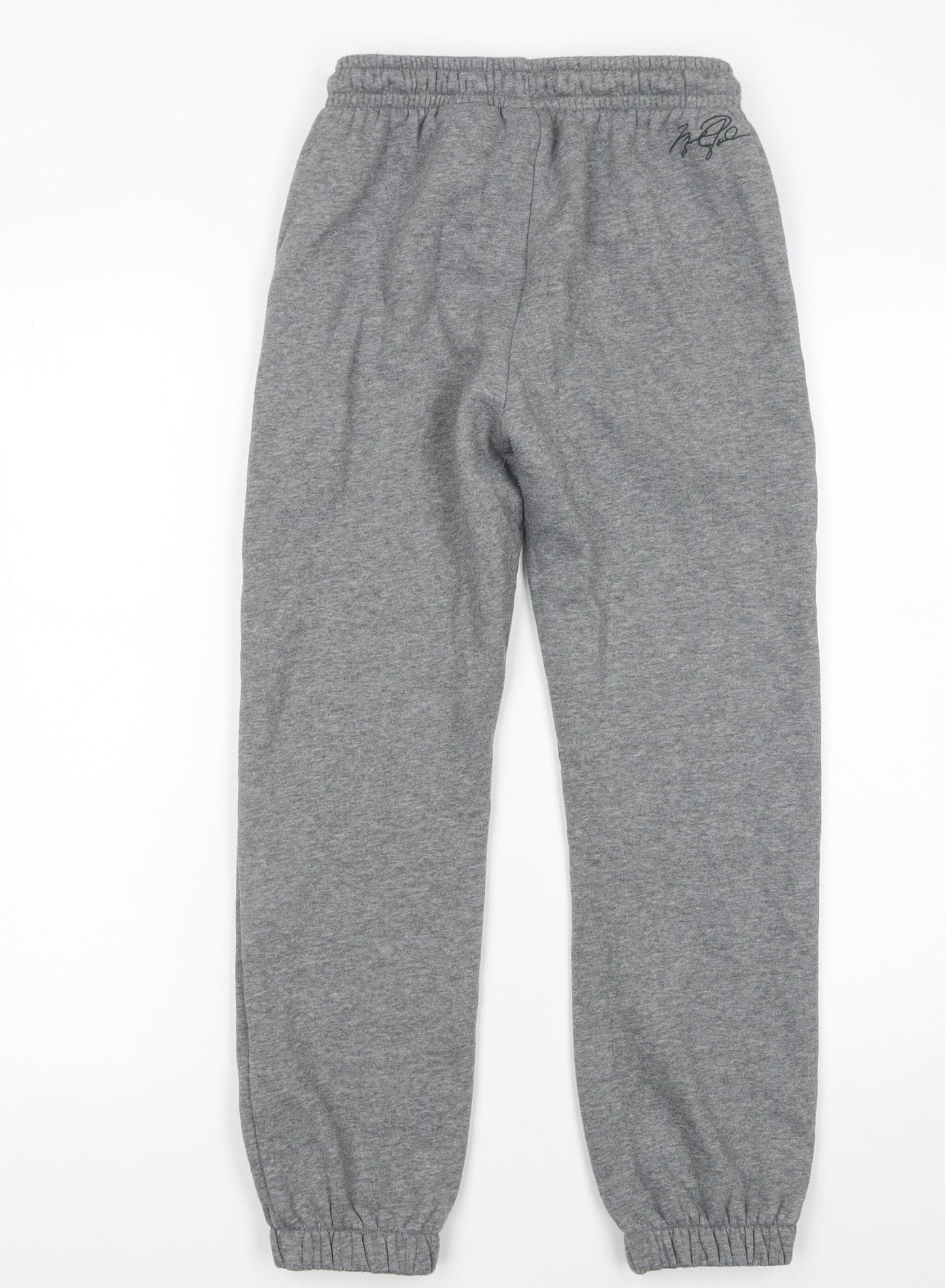 Jordan Boys Grey Jogger Sweatpants 10-12 Years Cotton Blend Fleece