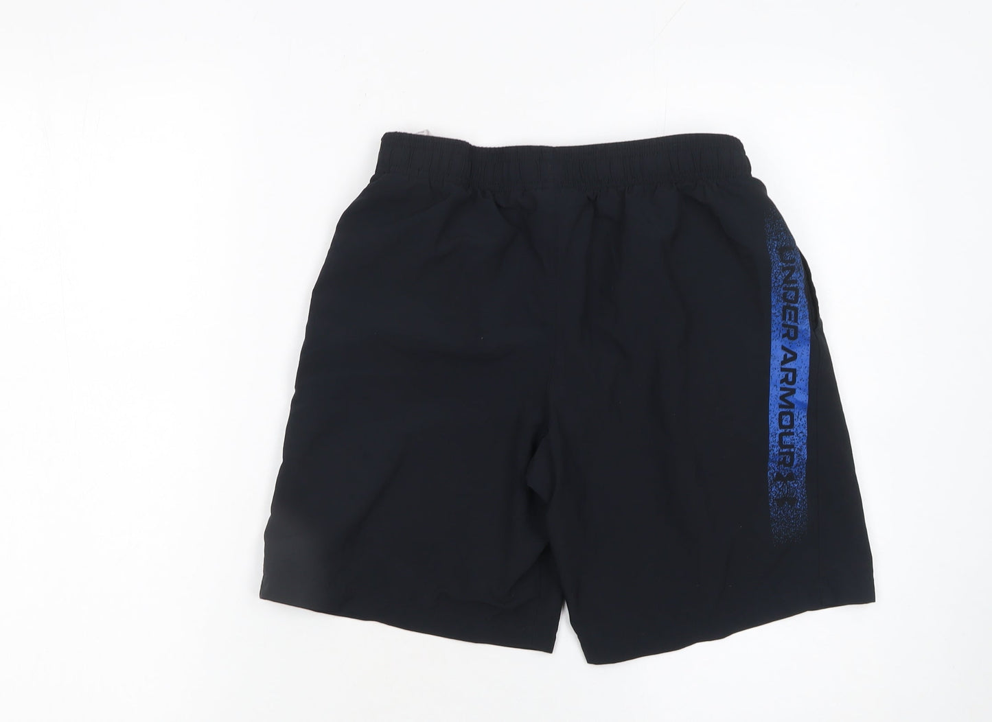 Under Armour Boys Black 158cm Athletic Shorts Lightweight Polyester