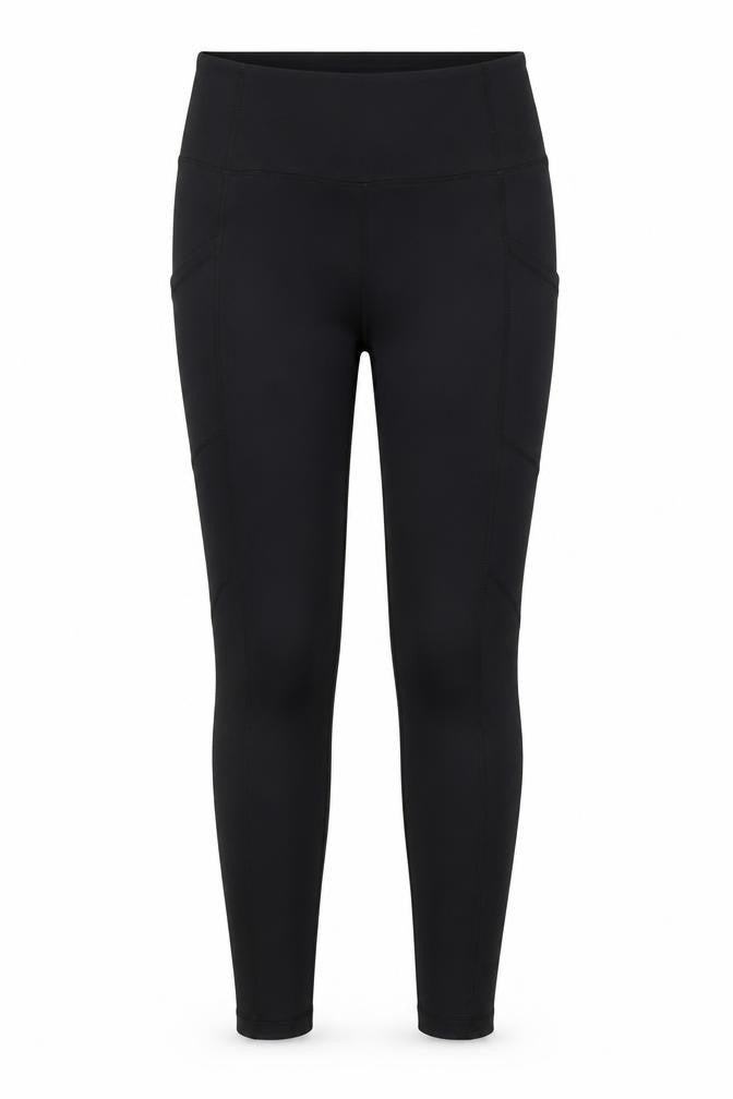 Fit Pink Womens Black Leggings Size 12 Slim Stretch Activewear Trousers