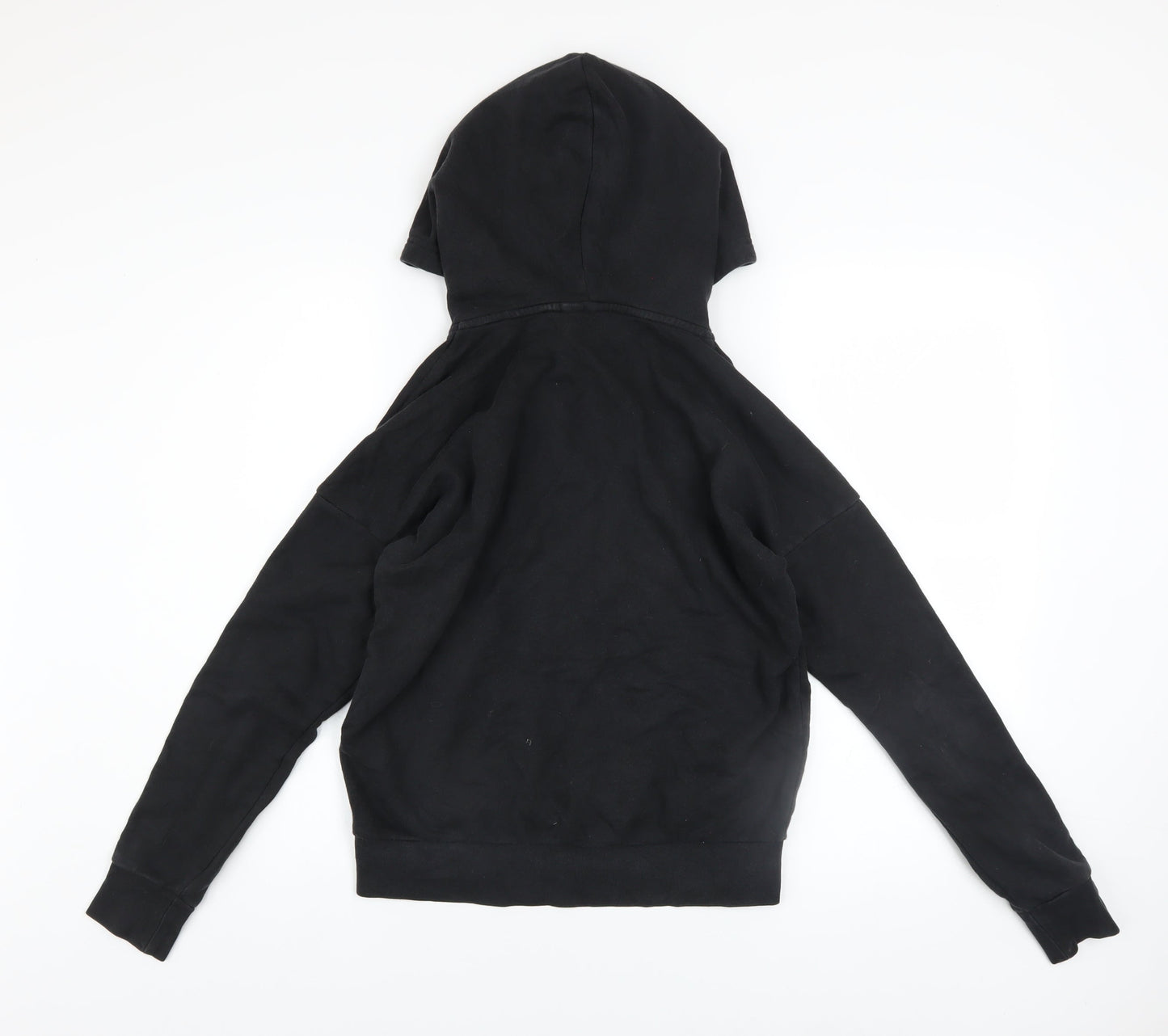 Adidas Womens Black Full Zip Hoodie Size S Hooded Sweatshirt
