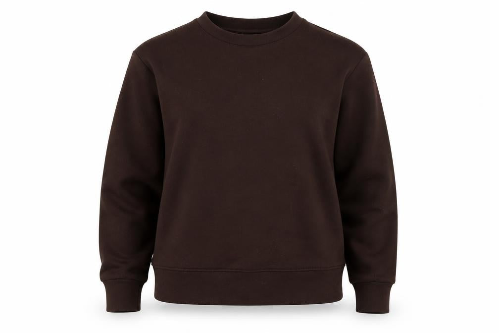 Marks and Spencer Womens Brown Crew Neck Pullover Sweatshirt Size S