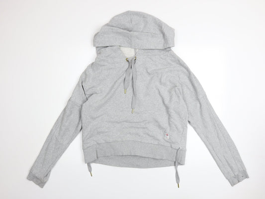 Adidas Stella McCartney Team GB Grey Sequin Hoodie Womens 16