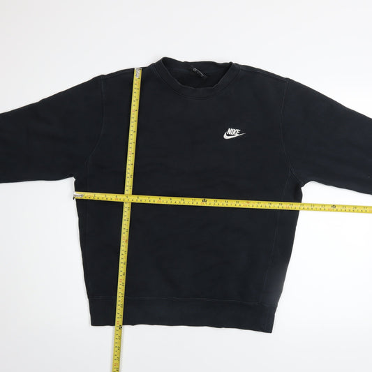 Nike Men's Black Small Pullover Crew Neck Sweatshirt