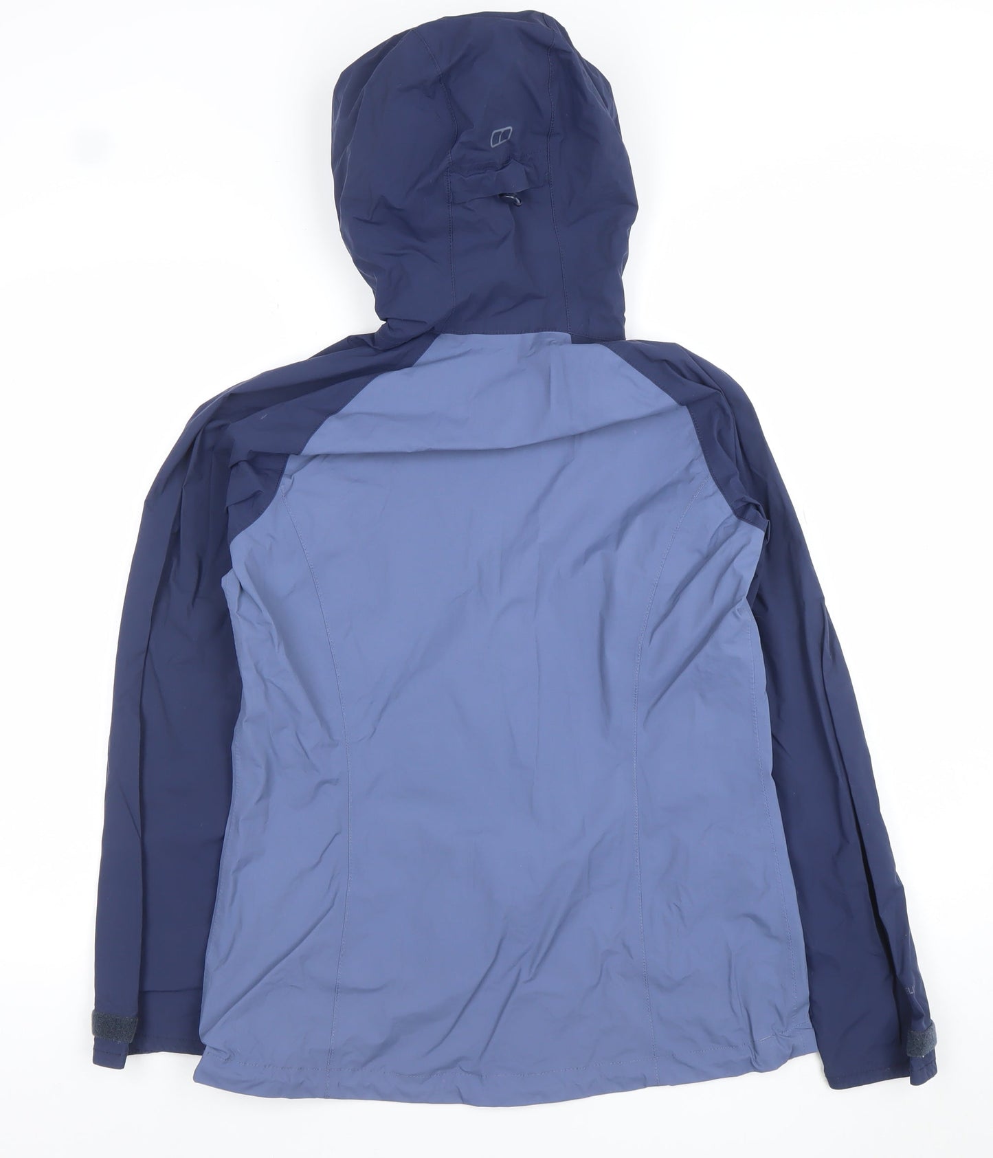 Berghaus Women's Blue Waterproof Hooded Rain Jacket Size 10