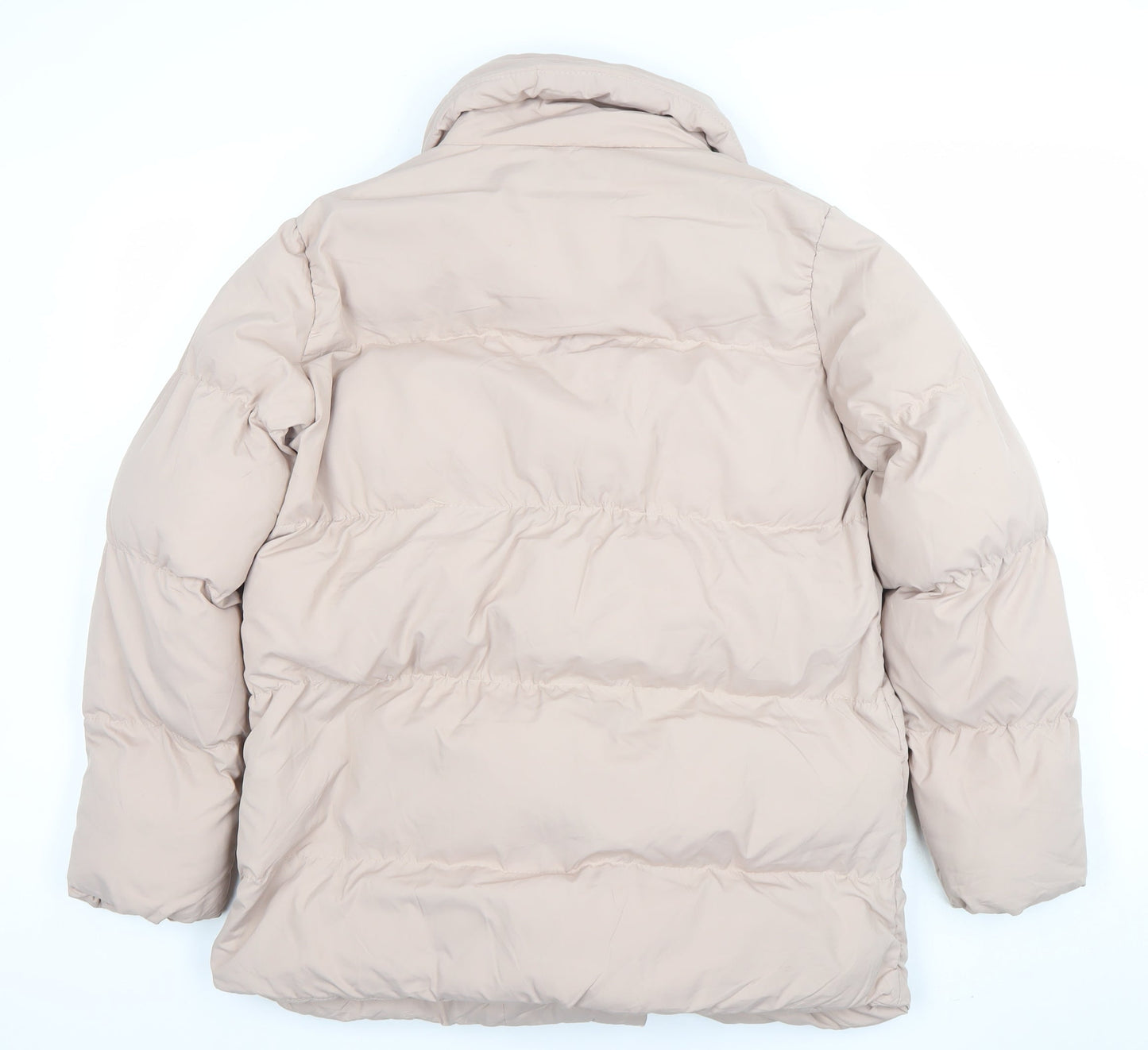 Threadbare Women Beige Size 8 Puffer Jacket Winter Warm Coat