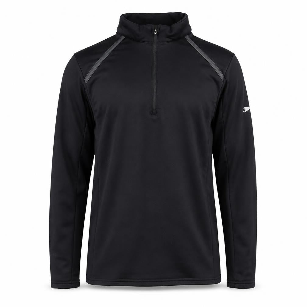 Slazenger Men's Black 1/4 Zip Athletic Pullover Sweatshirt Size M