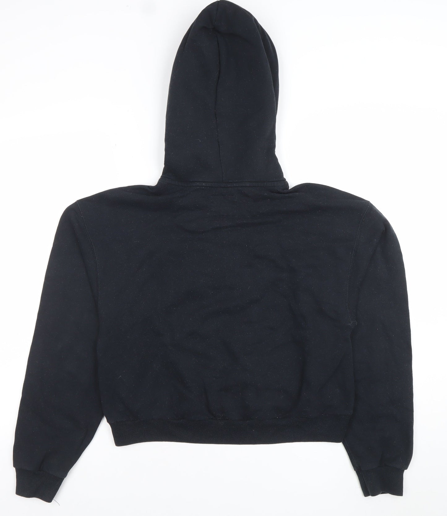 Abercrombie & Fitch Unisex Black XS Pullover Hoodie Logo Fleece