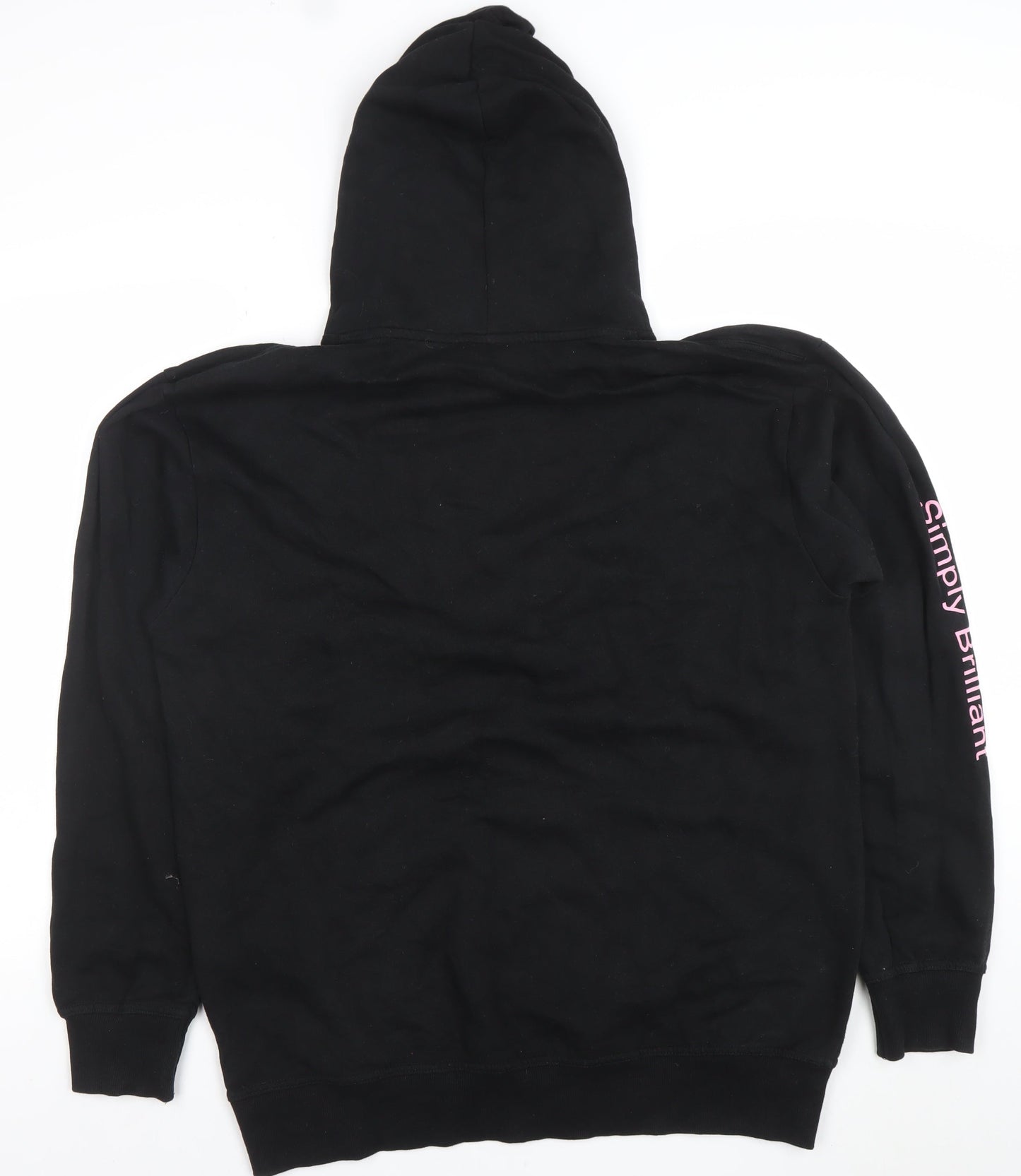 Spreadshirt Men’s Black XL Pullover Hoodie Simply Brilliant Design