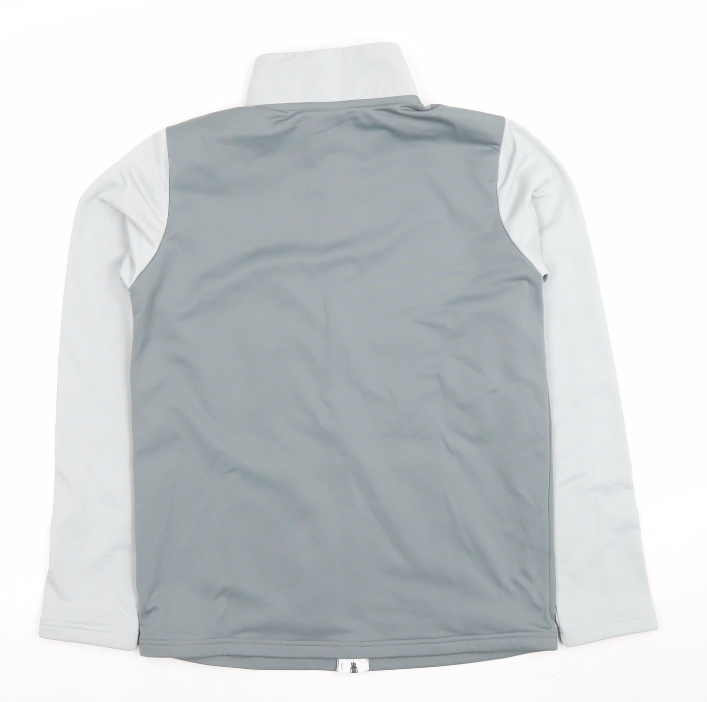 Nike Boys Grey Full Zip Hoodie Jacket XL 158-170cm Polyester Blend