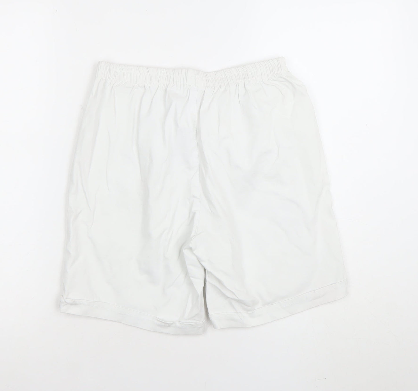 Moda Impresion Womens White XL Cargo Shorts Cotton Blend