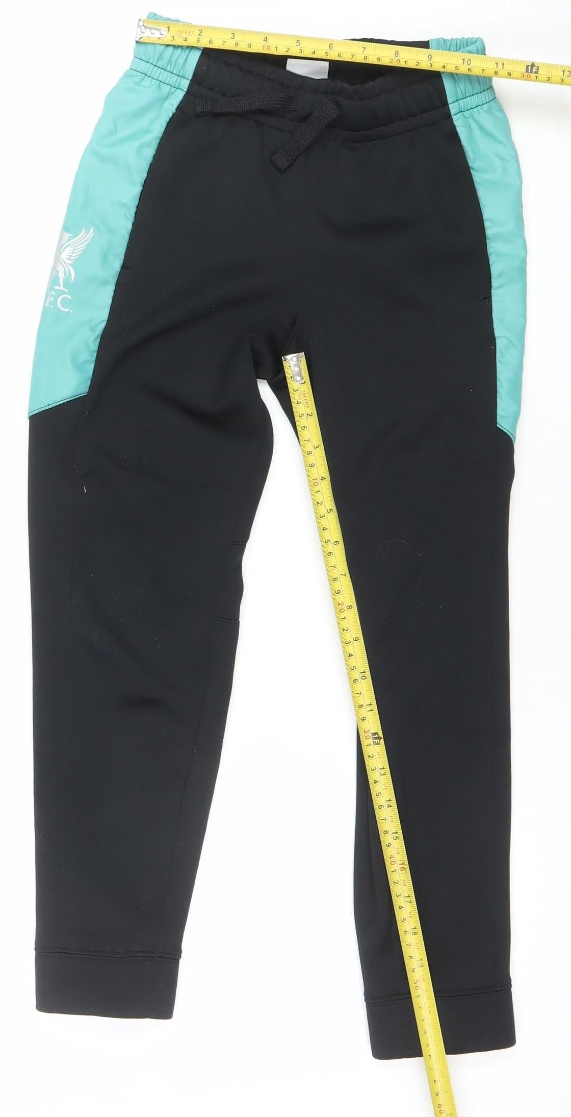 Nike Boys Black Jogger Activewear Trousers Size 8-9 Years Football Pants