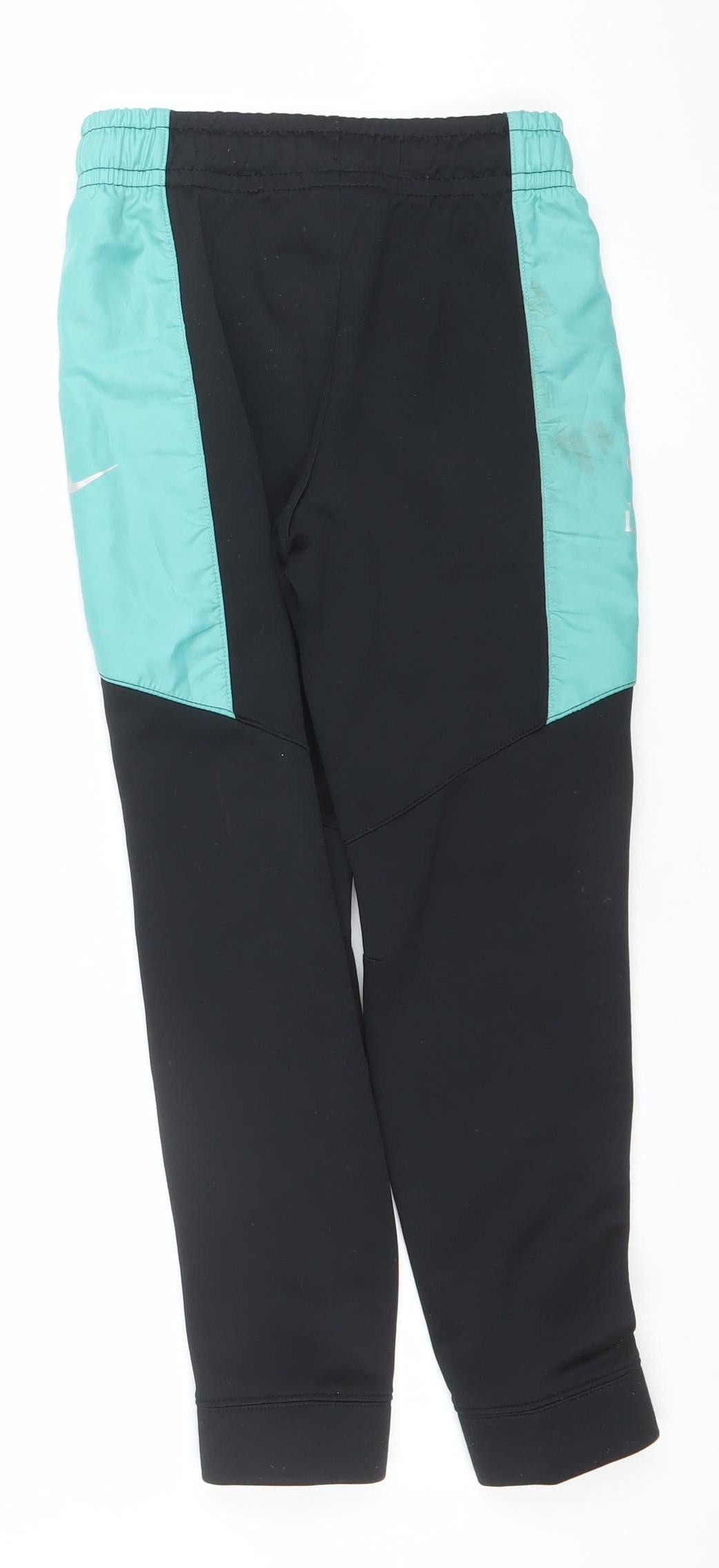 Nike Boys Black Jogger Activewear Trousers Size 8-9 Years Football Pants