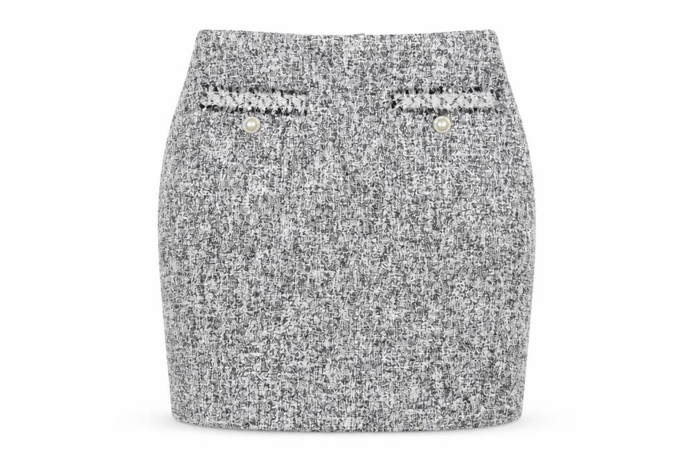 Dunnes Women’s Grey Knee Length Pencil Skirt Size 8
