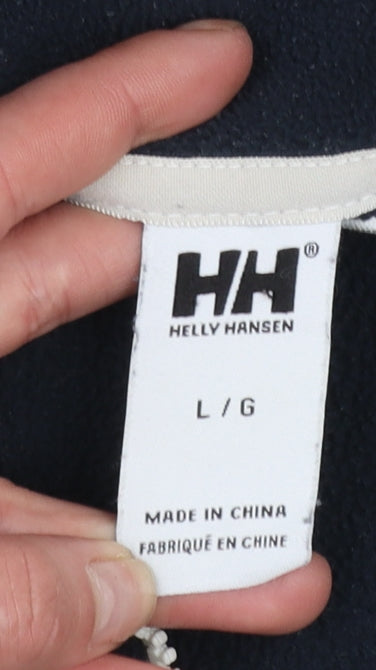 Helly Hansen Women's Black Full Zip Fleece Jacket Size L