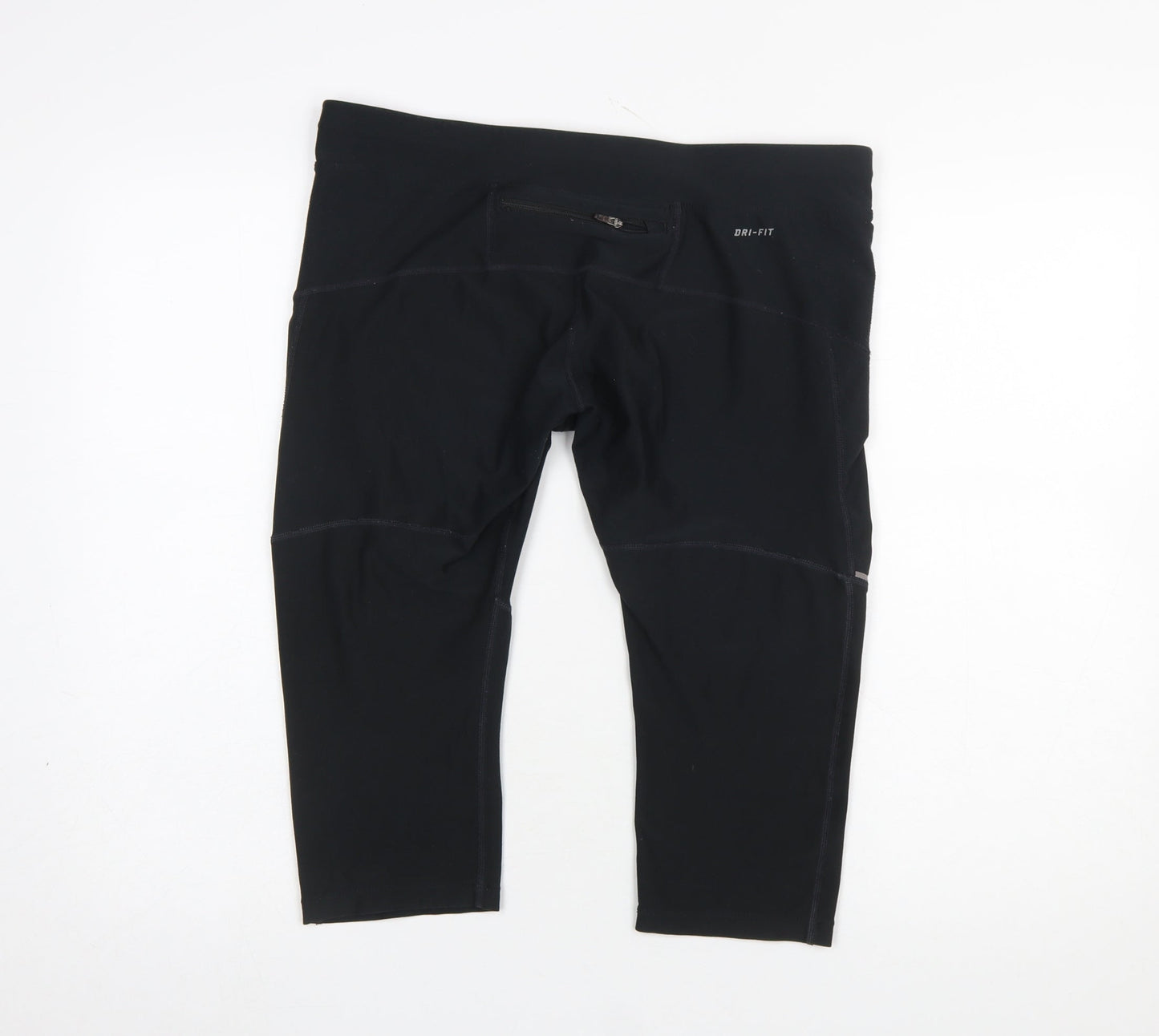 Nike Women's Black Dri-FIT Compression Activewear Shorts XL