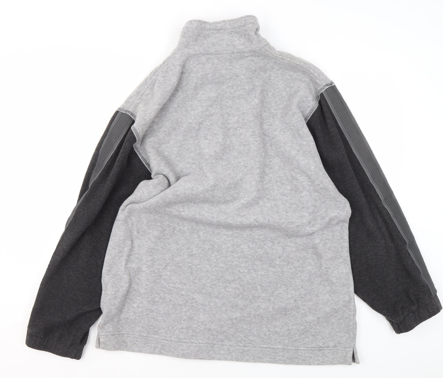 Made For Motion Men's Grey Fleece 1/4 Zip Sweatshirt Size M