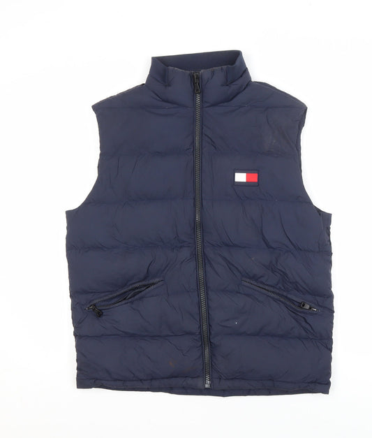 Tommy Hilfiger Men's Blue Puffer Down Waistcoat M