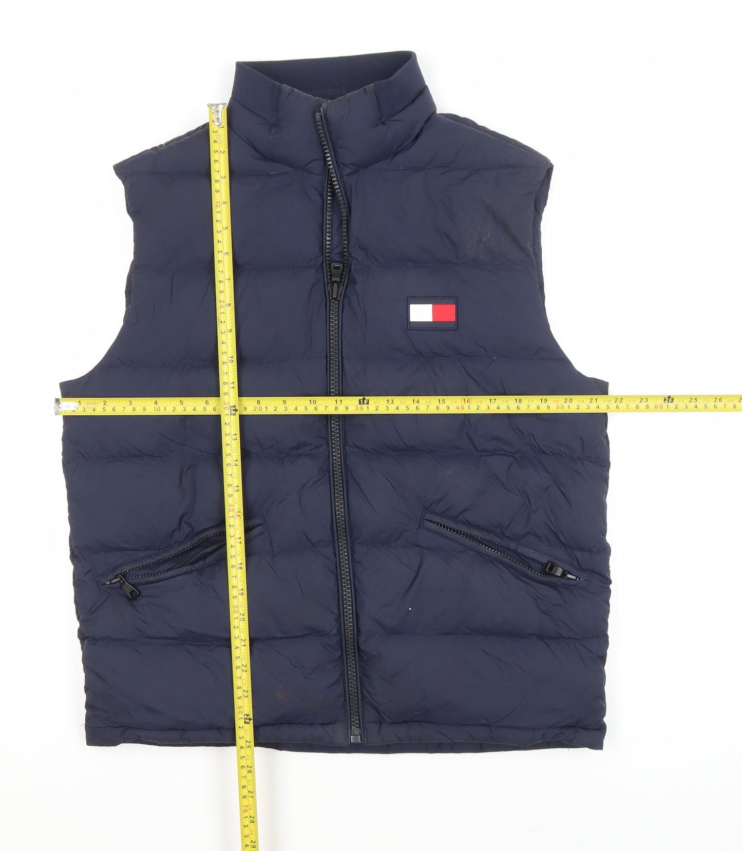 Tommy Hilfiger Men's Blue Puffer Down Waistcoat M