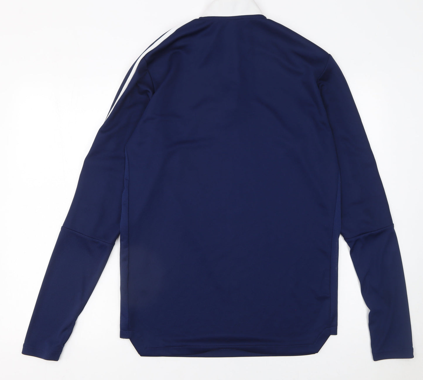 adidas Men’s Blue 1/4 Zip Pullover Sweatshirt Size M AEROREADY