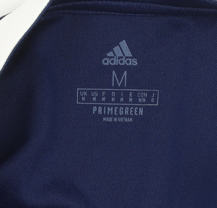adidas Men’s Blue 1/4 Zip Pullover Sweatshirt Size M AEROREADY