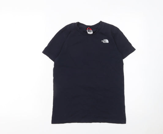 The North Face Boys Black Short Sleeve Graphic Outdoor T-Shirt L