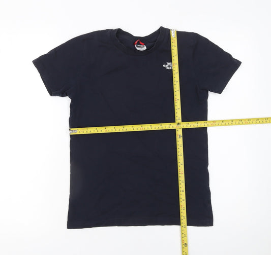 The North Face Boys Black Short Sleeve Graphic Outdoor T-Shirt L