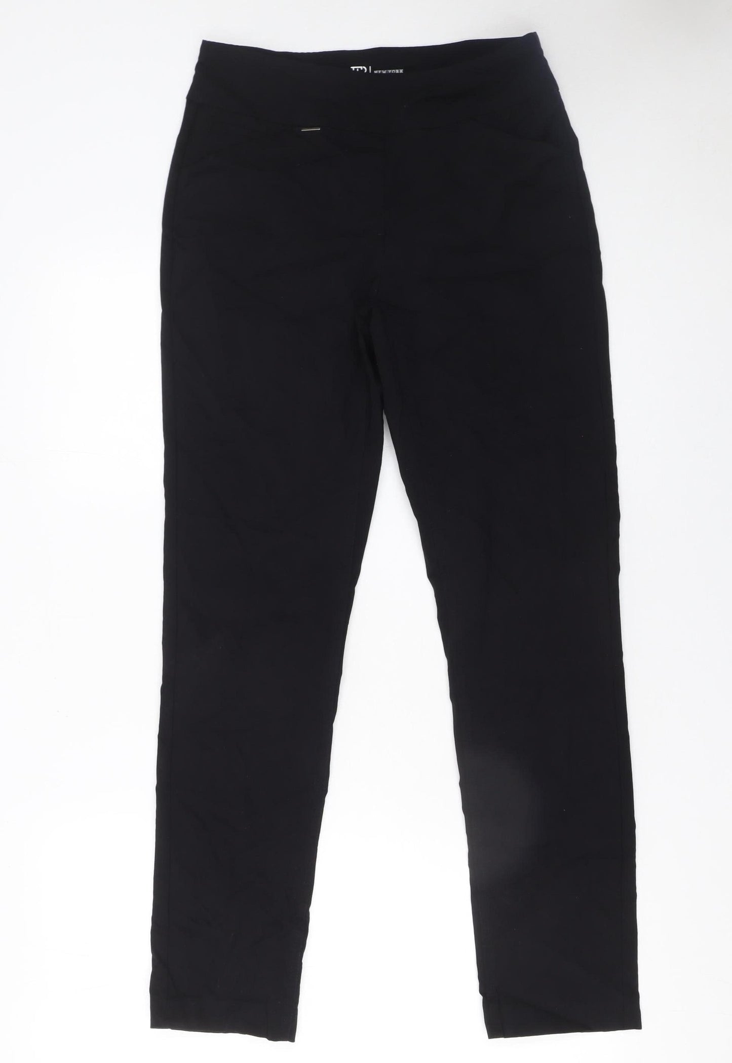 EP New York Women's Black Slim Stretch Trousers Size S