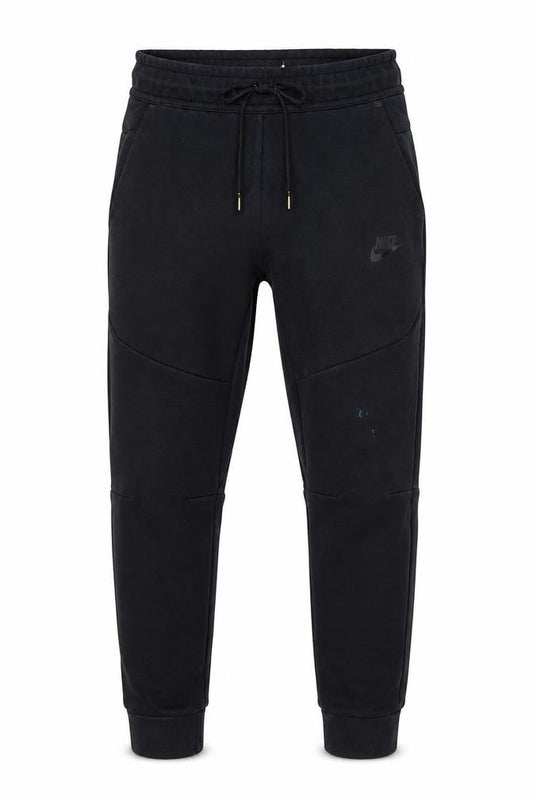 Nike Boys Black Fleece Jogger Trousers L 147-158cm Elastic Waist Pockets