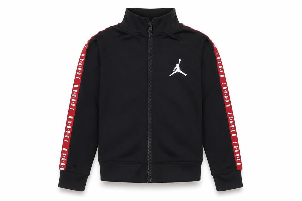 Jordan Boys Black 2-3 Years Track Jacket Full Zip Sportswear