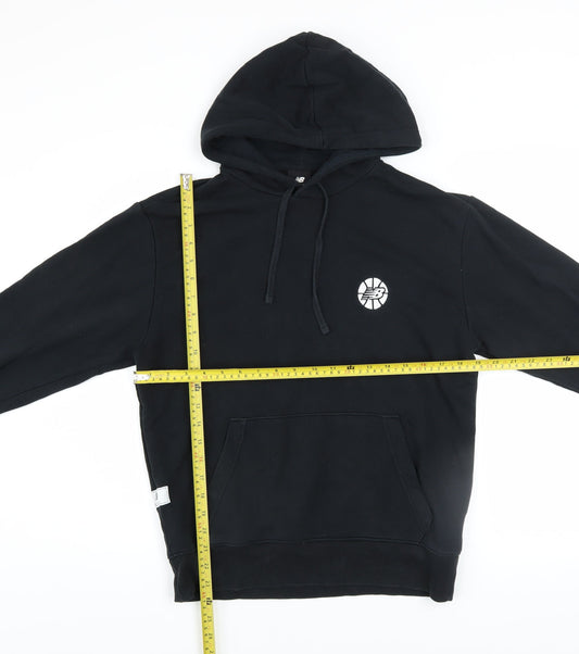 New Balance Men's Black Pullover Hoodie Size S Regular Fit Sports