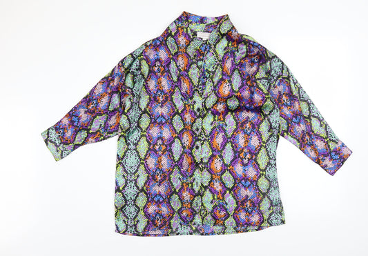 Dancing Leopard Women’s Multicoloured Animal Print Blouse Size 6