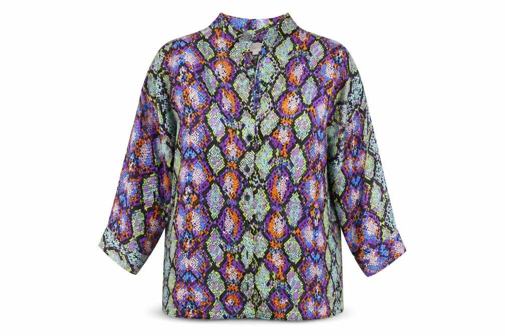 Dancing Leopard Women’s Multicoloured Animal Print Blouse Size 6