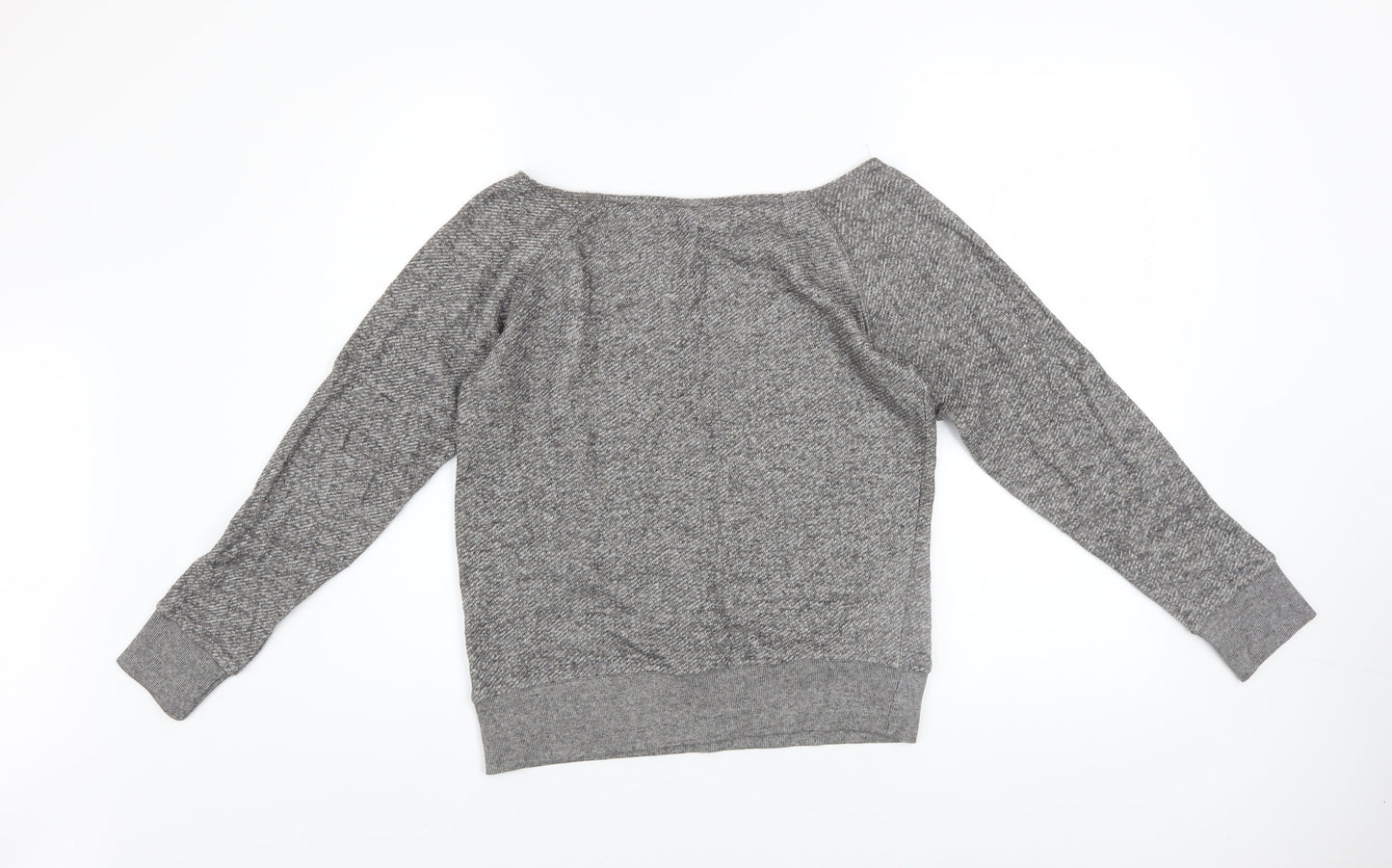 Hard Rock Cafe Women's Grey Small Pullover Sweatshirt Prague Logo