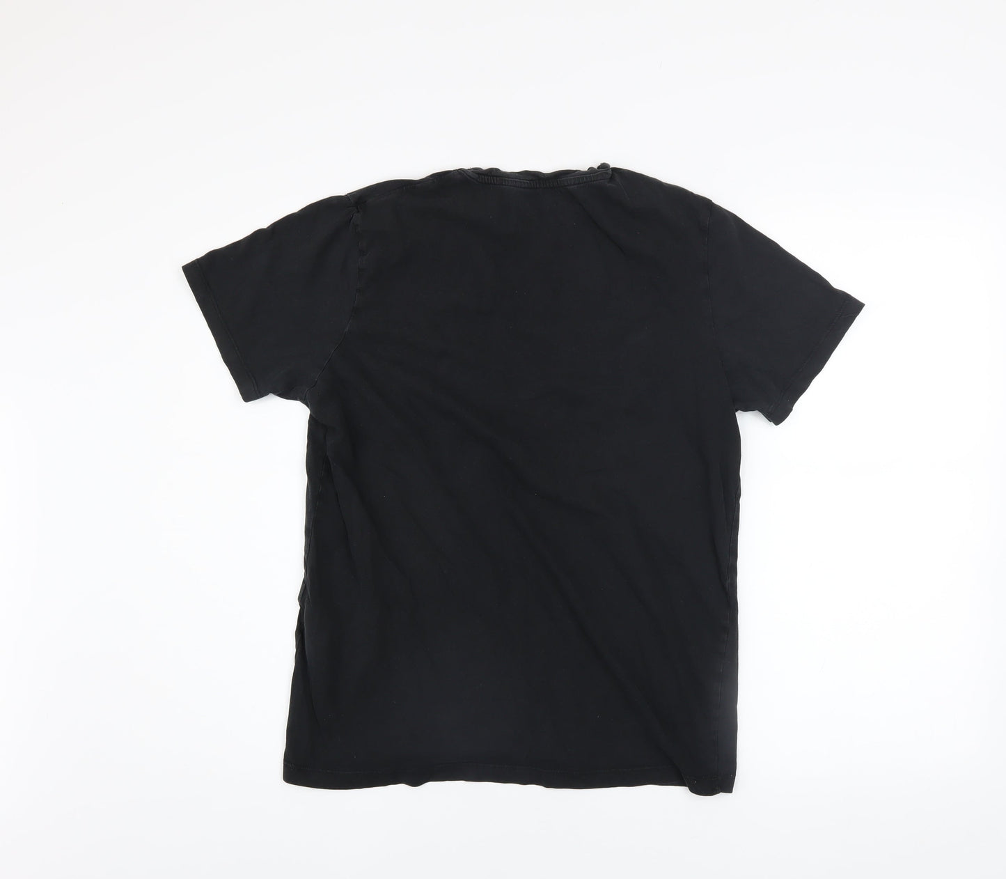 Jack & Jones Men's Black Core Graphic Print T-Shirt Size M