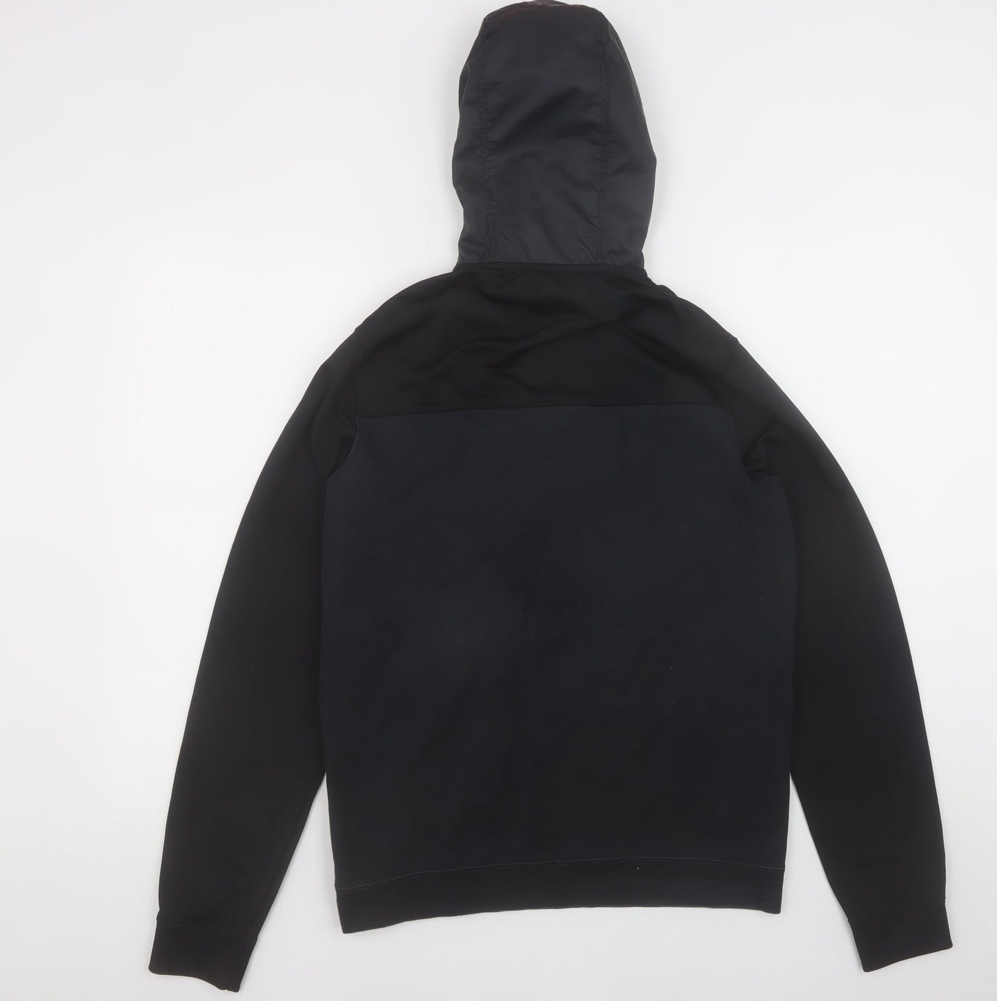 Nike Men's Black Small 1/2 Zip Hoodie Regular Fit Sportswear