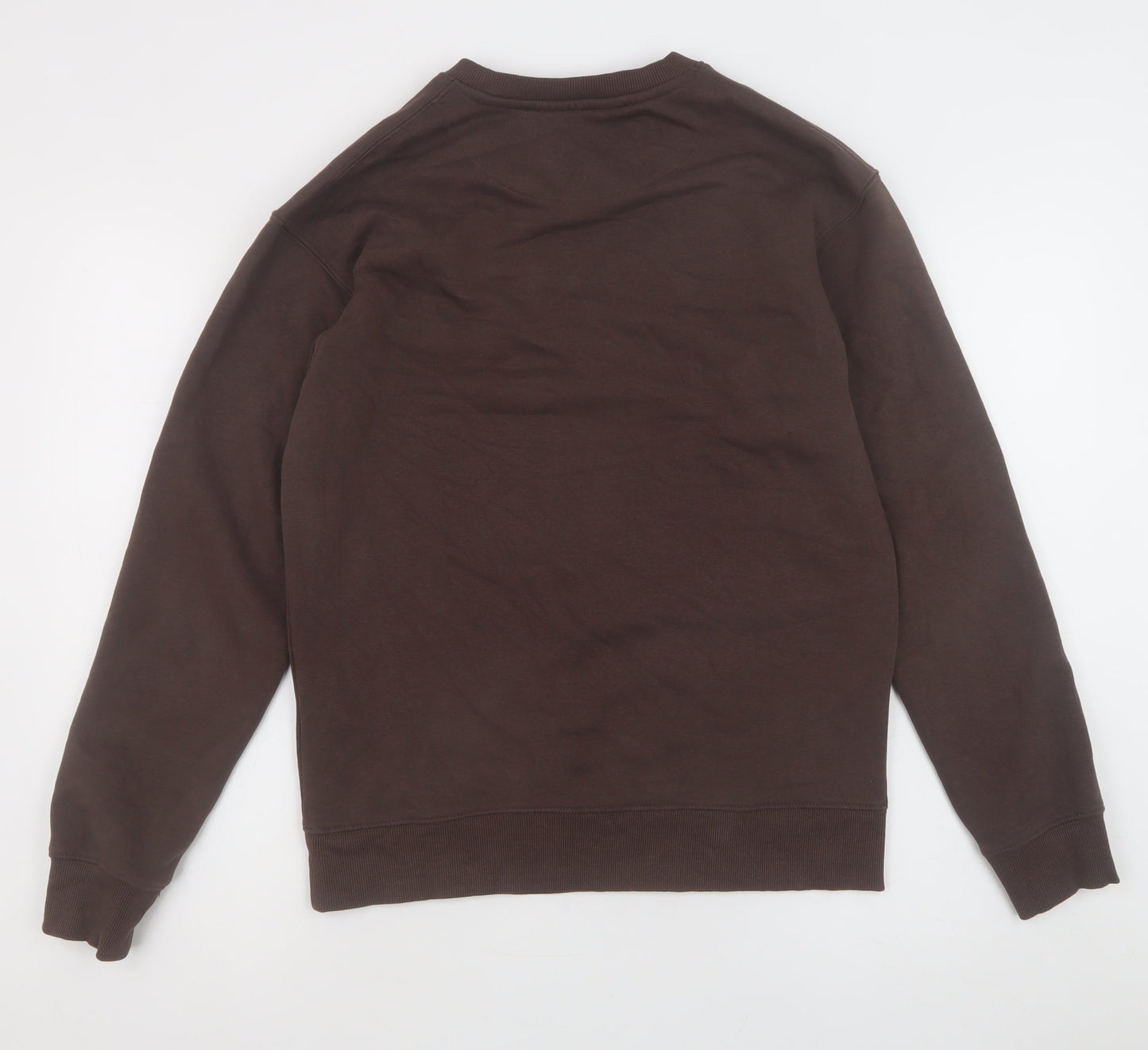 Jack & Jones Men's Brown XS Crew Neck Pullover Sweatshirt