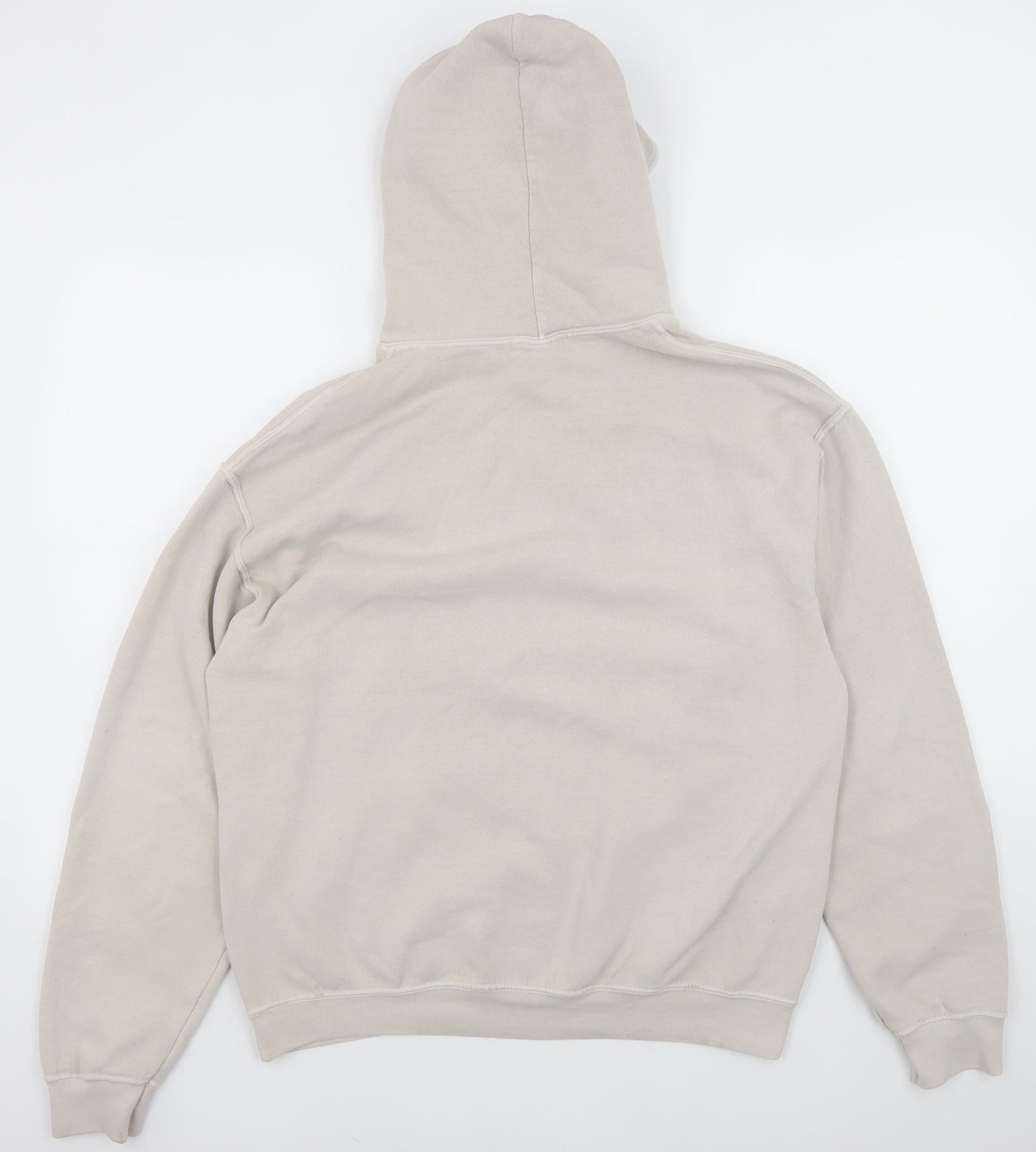 Missguided Womens Beige Small Pullover Hoodie Sweatshirt