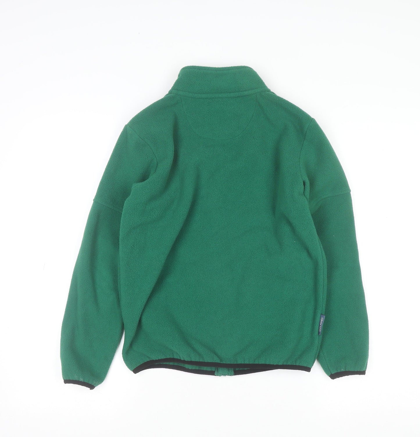 Ireland Boys Green Full Zip Fleece Sweatshirt 9-10 Years