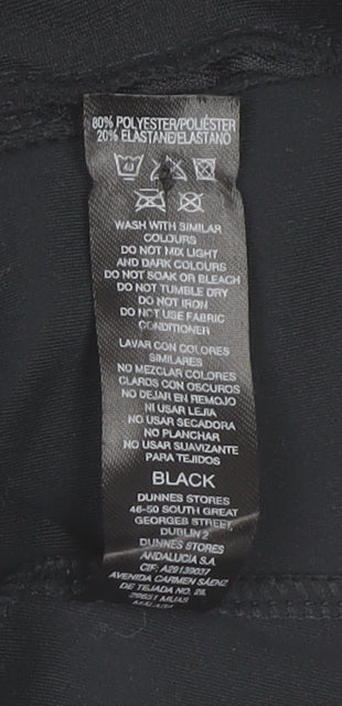 Dunnes Stores Women’s Black Softshell Track Jacket Size S