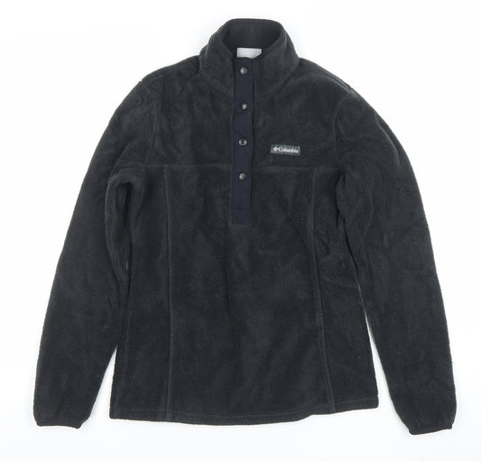 Columbia Women's Black Fleece Pullover Sweatshirt XS Warm Winter Outdoor