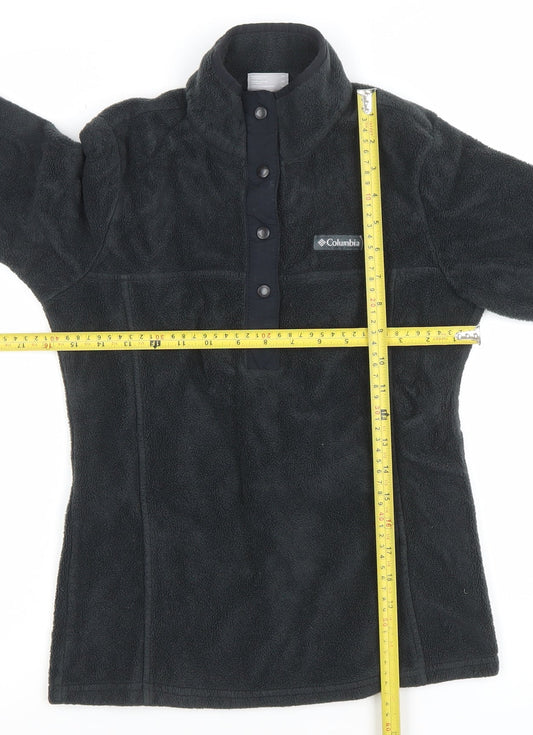 Columbia Women's Black Fleece Pullover Sweatshirt XS Warm Winter Outdoor