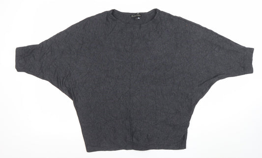 Phase Eight Women’s Grey Dolman Sleeve Tunic Blouse Size L