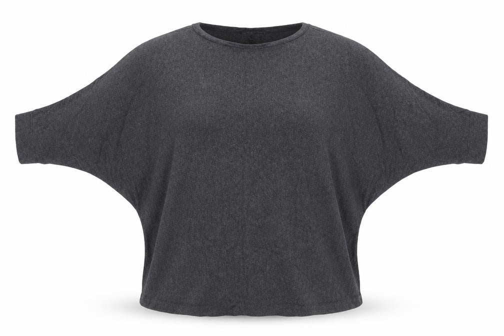Phase Eight Women’s Grey Dolman Sleeve Tunic Blouse Size L