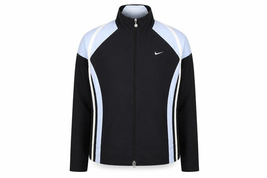 Nike Womens Black M (8-10) Full Zip Windbreaker Jacket