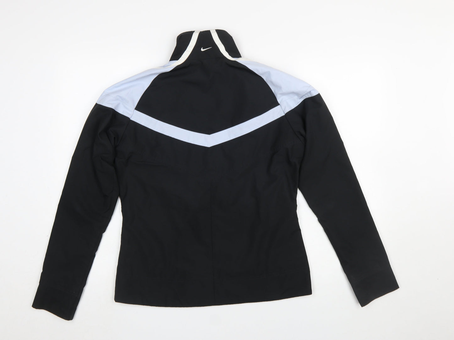 Nike Womens Black M (8-10) Full Zip Windbreaker Jacket