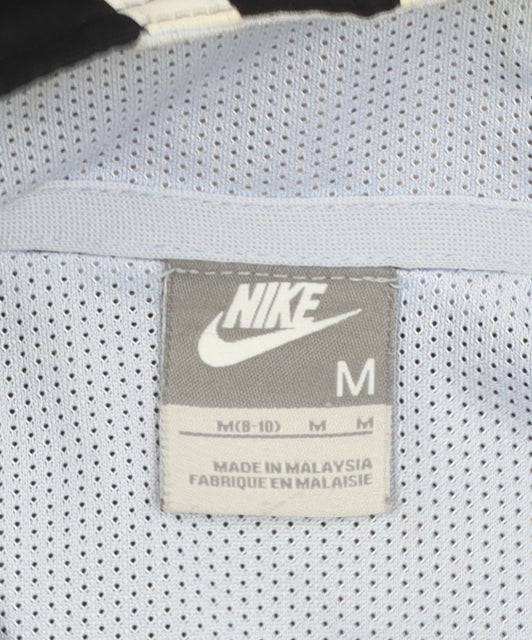 Nike Womens Black M (8-10) Full Zip Windbreaker Jacket