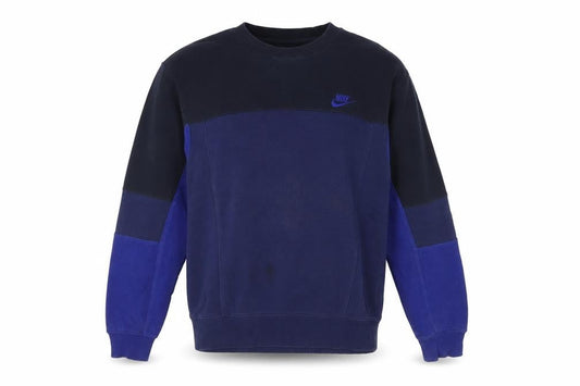 Nike Men's Blue Crew Neck Pullover Sweatshirt Size S Regular Fit