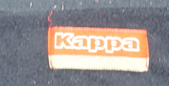 Kappa Men's Navy Blue 2XL Fleece 1/4 Zip Pullover Sweatshirt